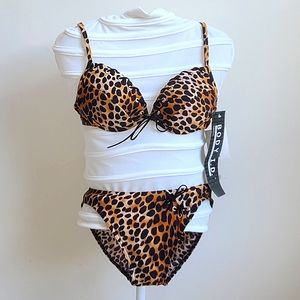 Tiger Print Swimsuit